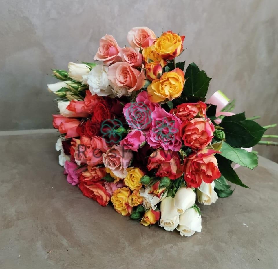 Букет цветов из: Розы в Курагино