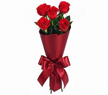 Букет 5 Красных роз Эдлесс Лав в Курагино