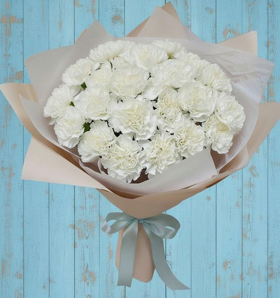 Букет цветов из: Гвоздики в Курагино