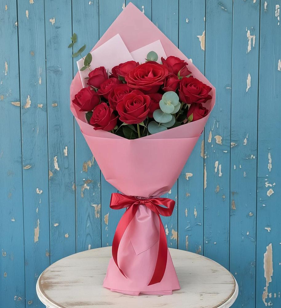 Букет цветов из: Розы в Курагино