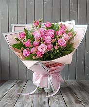 Букет Розовый кустик #REPLACE_PRED# Курагино