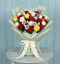 Букет цветов из:  Розы в Курагино