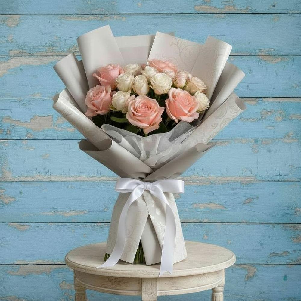 Букет цветов из: Розы в Курагино