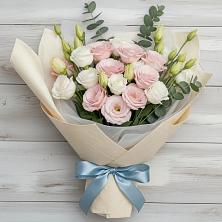 Букет цветов из:  Лизиантусы в Курагино