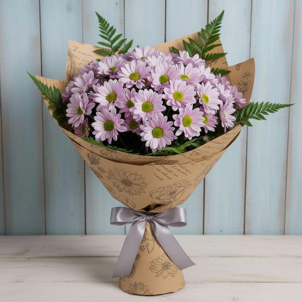 Букет цветов из: Хризантемы в Курагино