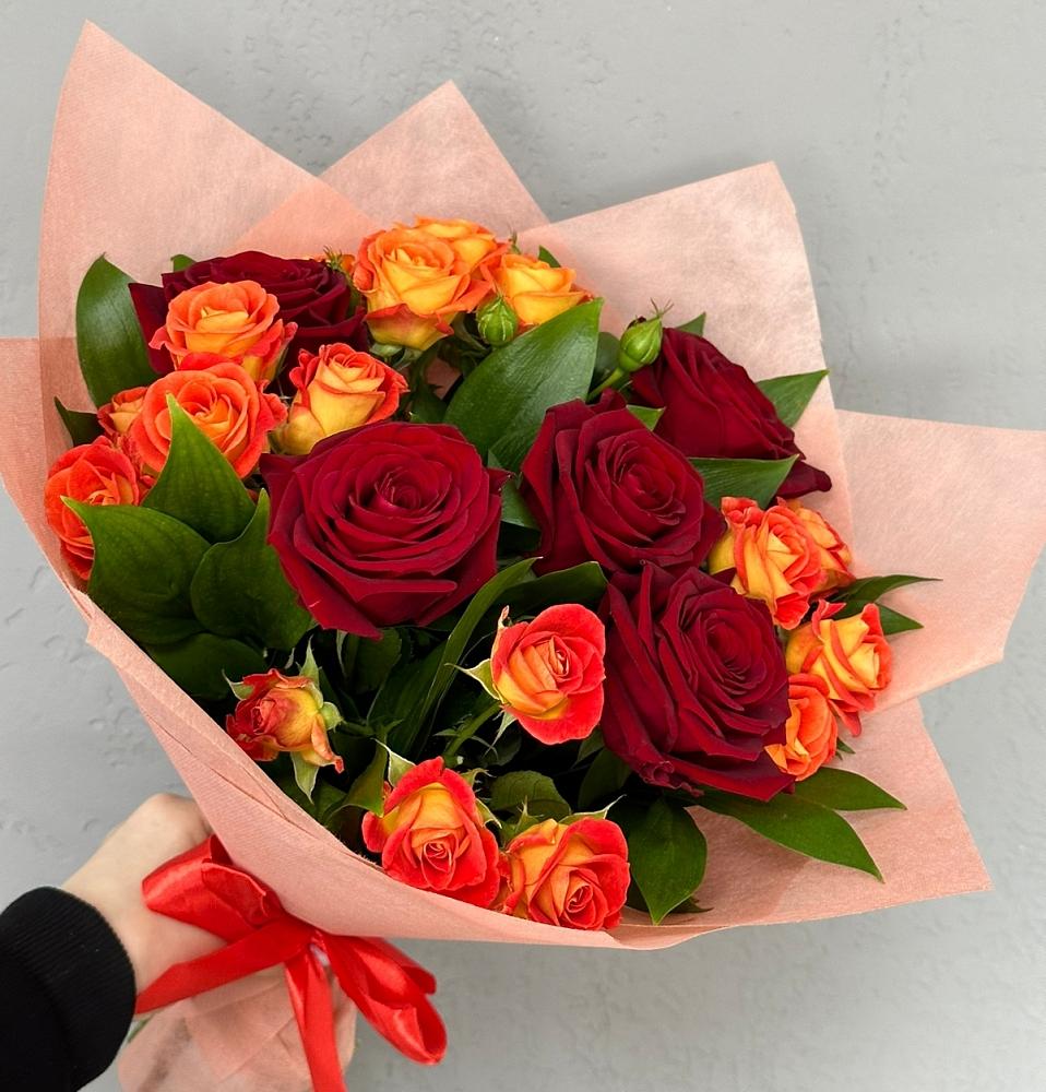 Букет Любовь и восторг в Курагино