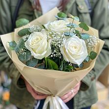 Букет Нежные грёзы в Курагино Букет цветов из: Розы в Курагино