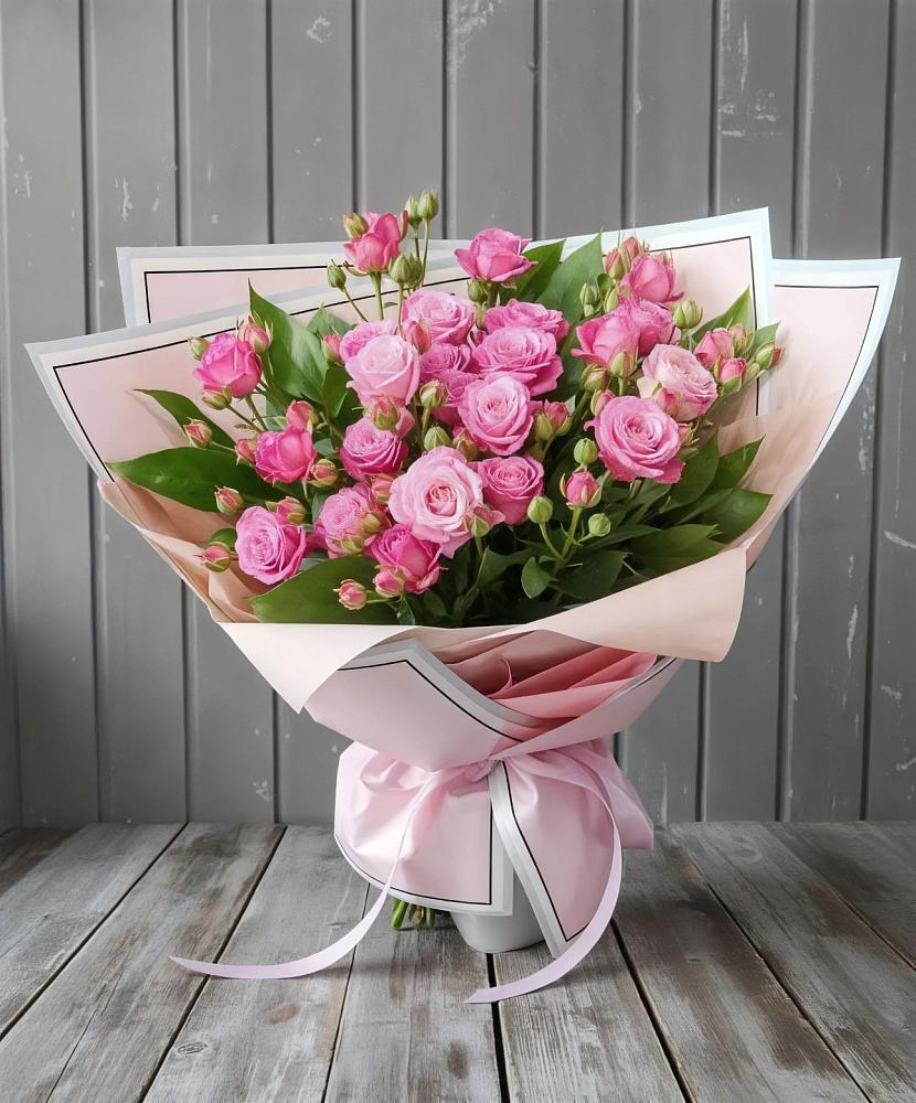 Букет Розовый кустик в Курагино