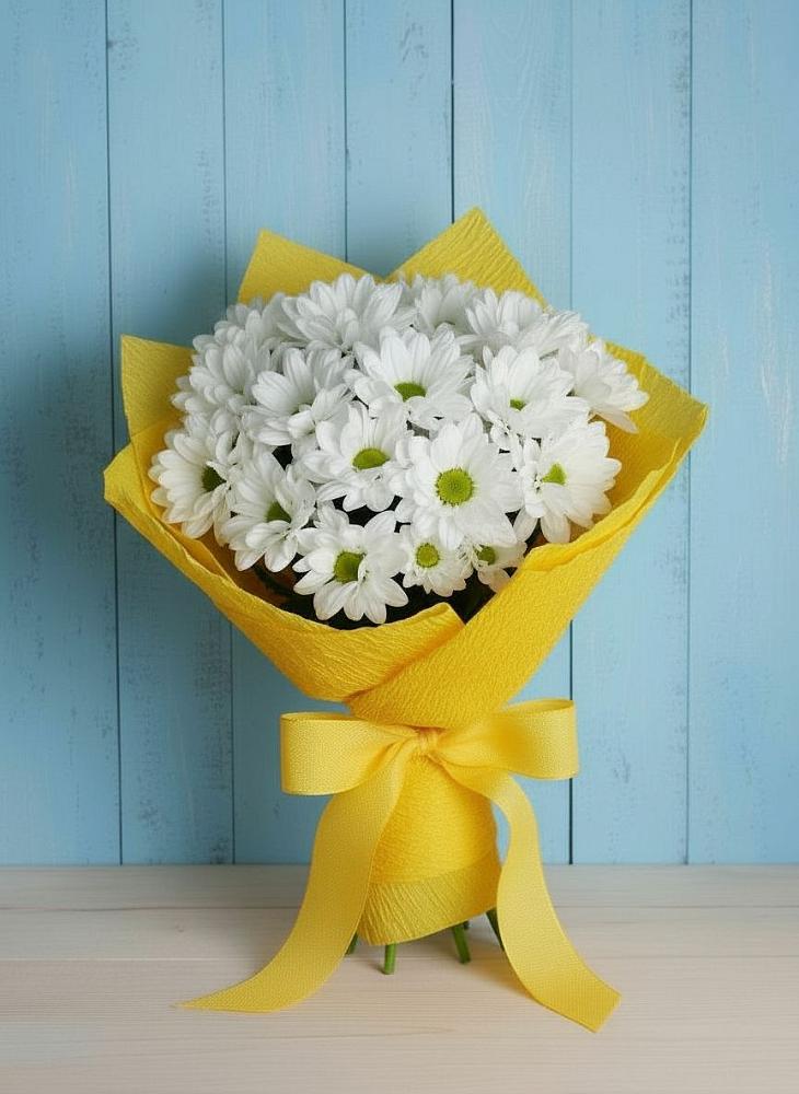 Букет цветов из: Хризантемы в Курагино