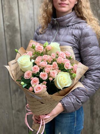 Букет цветов из: Розы в Курагино