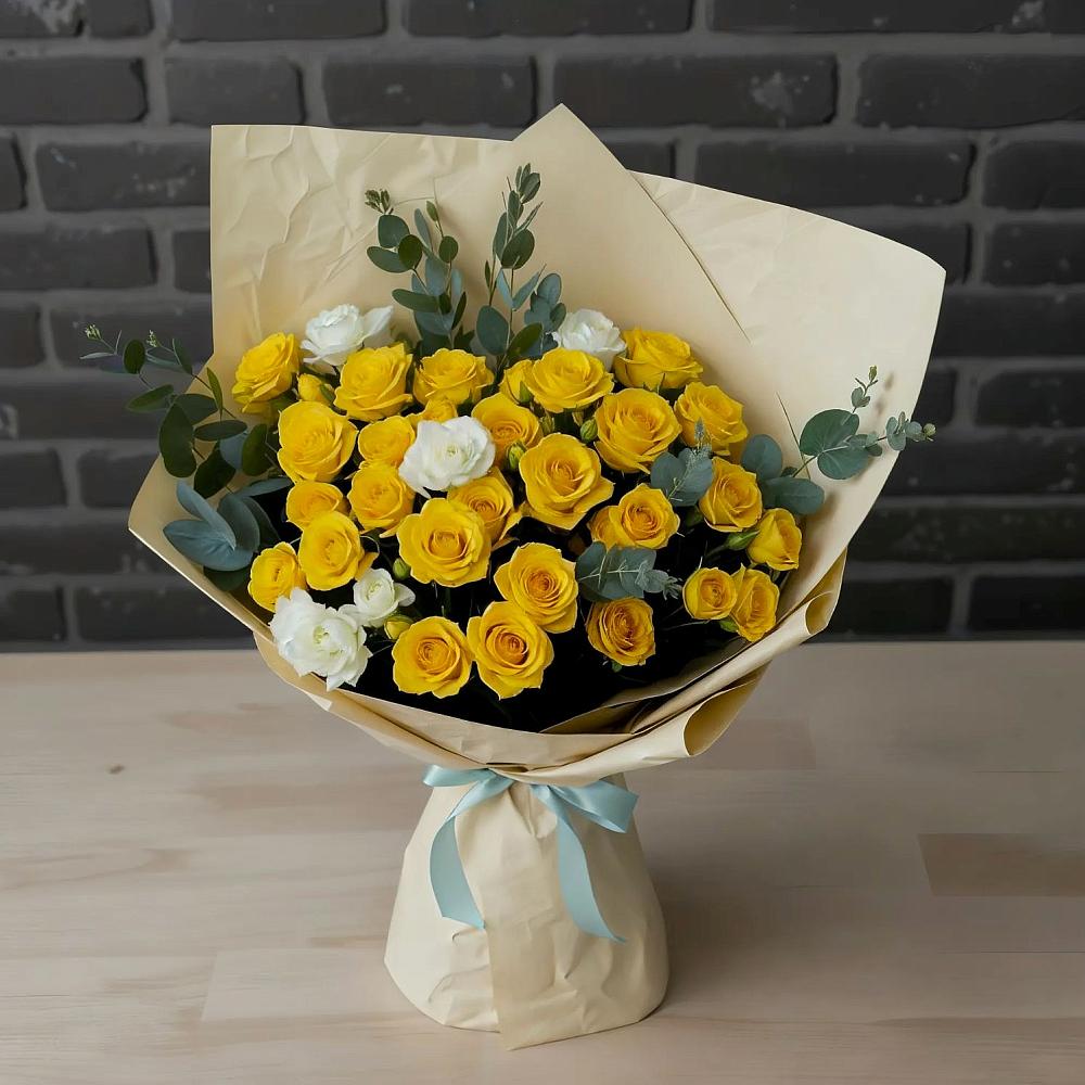 Букет цветов из: Розы в Курагино