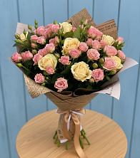 Букет цветов из:  Розы в Курагино