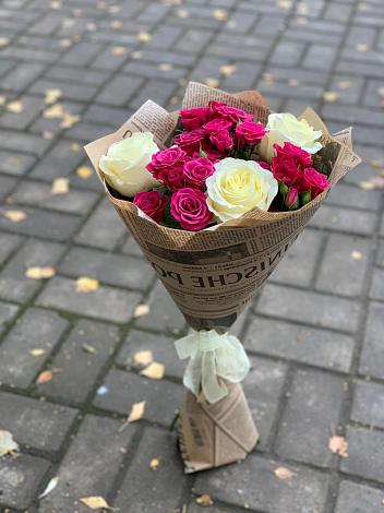 Букет цветов из: Розы в Курагино