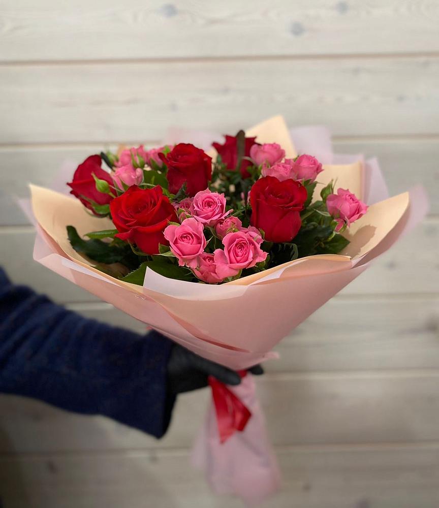 Букет цветов из: Розы в Курагино