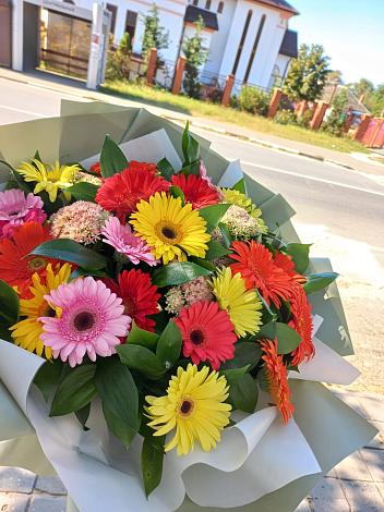 Букет цветов из: Герберы в Курагино