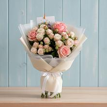 Букет цветов из:  Розы в Курагино