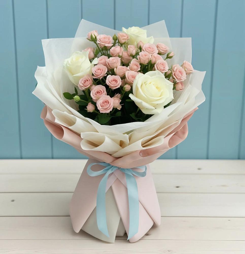 Букет цветов из: Розы в Курагино