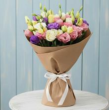 Букет цветов из:  Лизиантусы в Курагино