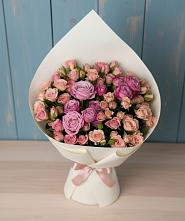 Букет цветов из:  Розы #REPLACE_PRED# Курагино