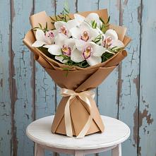 Букет цветов из:  Орхидеи и Розы #REPLACE_PRED# Курагино